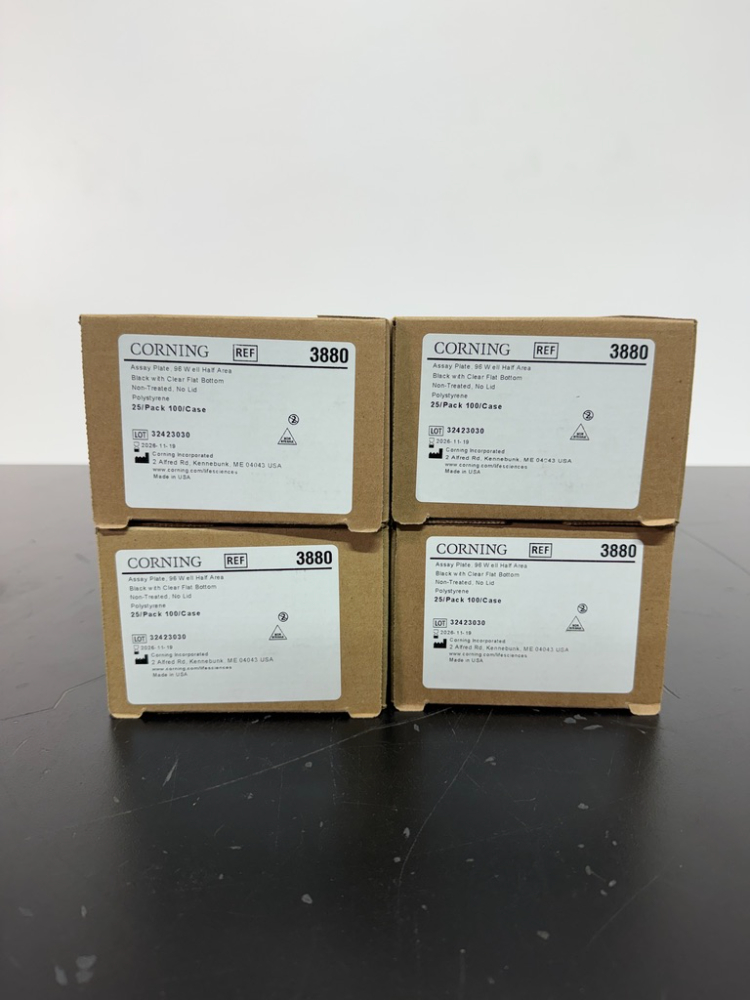 Image of Lot Of Corning 96 Well Half Area Assay Plates - Quantity 4